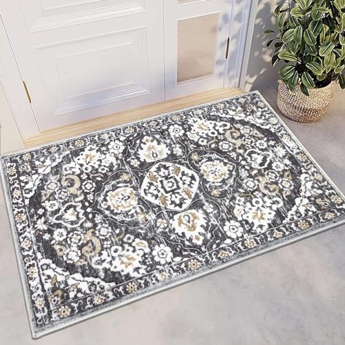 HEBE Indoor Door Mat 2'x3', Washable Welcome Mat by HEBE
