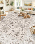 OLANLY 9x12 Washable Area Rug, Soft Non Slip Carpet by OLANLY