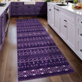 SERISSA 2x5 Washable Non-Slip Boho Runner Rug by SERISSAHomeDecorCollection
