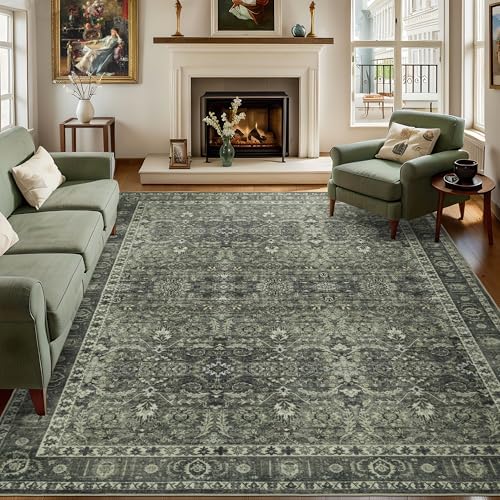 5x7 Vintage Washable Area Rug by Dotiiorug