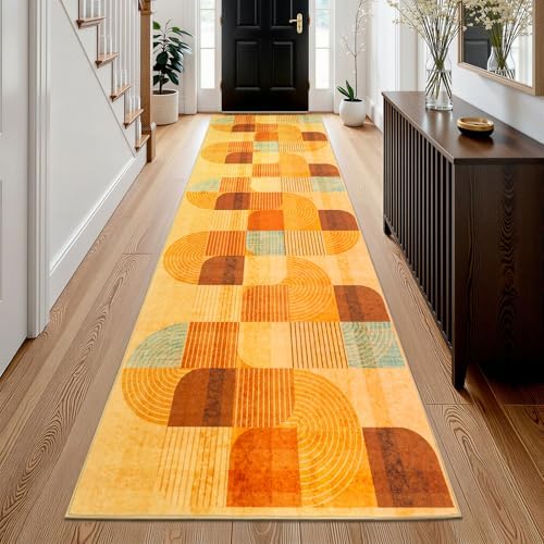Washable Hallway Runner Rug, Non Slip Kitchen Rugs by Ailyei