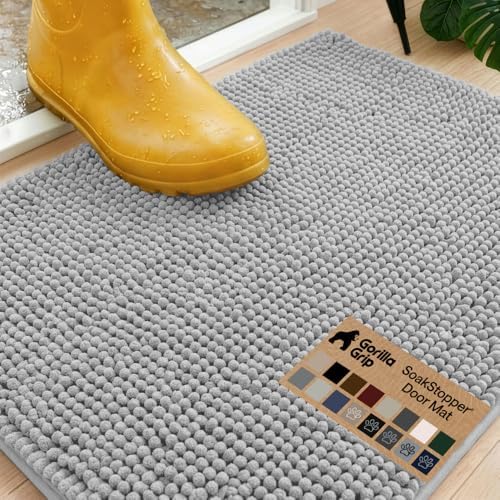 GORILLA GRIP SoakSTOPPER Indoor Door Mat by GorillaGrip