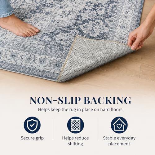 UKISS Washable Rugs 5'x7' Area Rugs - Image 6