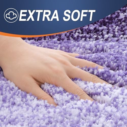 OLANLY Bathroom Runner Rug 44x24, Extra Soft Absorbent Microfiber Bath Rugs - Image 2