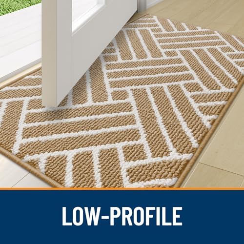 OLANLY Indoor Door Mat 48x32, Low-Profile Dirt Resistant Doormat - Image 4