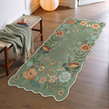 Lahome Floral Washable Kitchen Rug Non Slip, 2x4 Rugs by Lahome