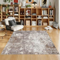 Square Rug 4x4 for Entryway Washable – Non-Slip Small Throw 4ft Area Rug for by BYYVOORugsforYourHome