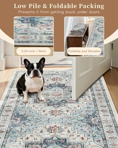 Madane Kitchen Runner 2'6''x8' Soft Rug Runners - Image 6