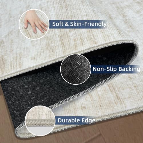 Area Rugs 9x12 for Living Room, Non-Slip Backing Machine Washable Rugs - Image 4