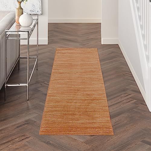 Nourison Home Nourison Essentials Rust 2' x 6' Area Rug by NourisonHome