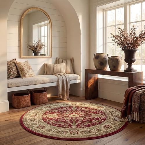 SAFAVIEH Lyndhurst Round Rug 5'3" by Unknown