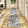 Rugcomf Runner Rug 2'7"x12' Washable Vintage Non Slip by Rugcomf