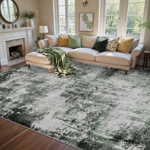 8x10 Ft Abstract Washable Area Rugs by Cuzwlovita