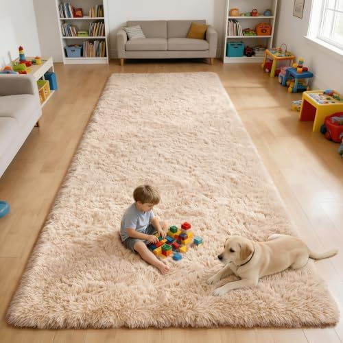OLANLY 5x11 Machine Washable Large Area Rugs by OLANLY