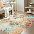 Lahome Abstract Kitchen Rugs Washable, 3x5 Ultra Thin Soft Small Area Rug by Lahome