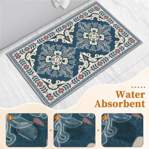 Kitchen Rugs Set of 3, Non Slip Washable Floor Mats - Image 4