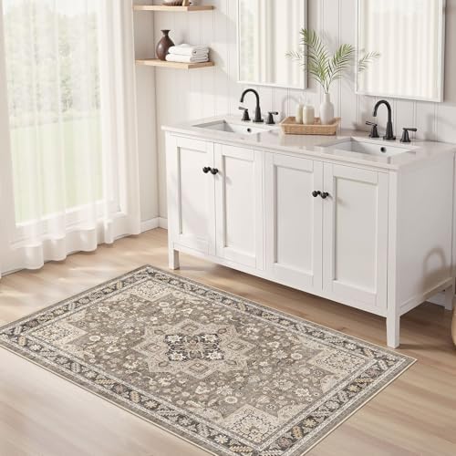 cotiled 3x5 Area Rug for Living Room, Traditional - Image 3