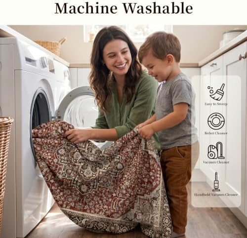 2x3 Washable Entryway Area Rug - Image 5