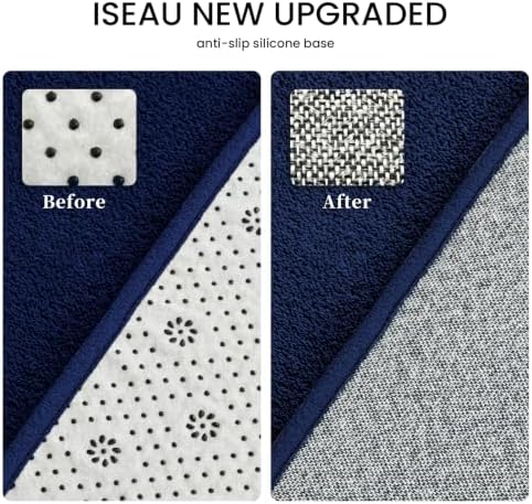 ISEAU 2x6 Runner Rug for Hallway, Soft Memory Foam Carpet - Image 2