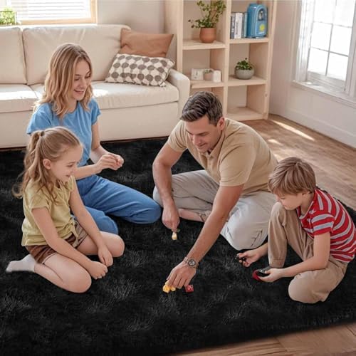 FinRèc Home 4x6 Non-Slip Fluffy Area Rugs - Image 6
