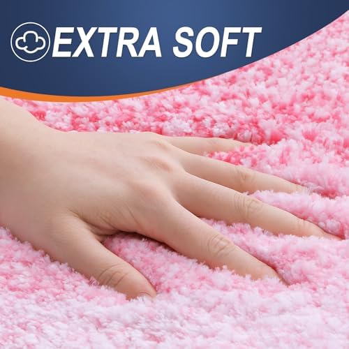 OLANLY Bathroom Runner Rug 47x20, Extra Soft Absorbent Microfiber Bath Rugs - Image 2