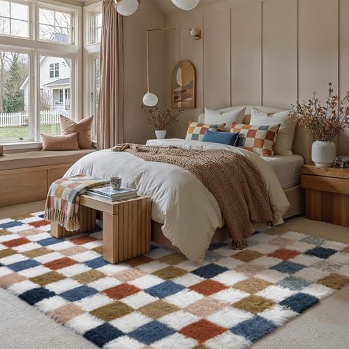 PureCozy Checkered Area Rug 9x12 - Image 5