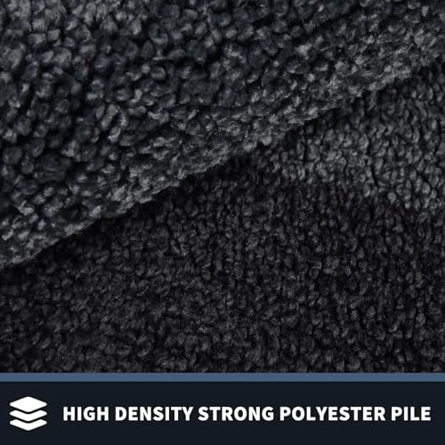 PURRUGS Hallway Runner Rug, Bluish Grey & Charcoal - Image 5