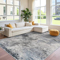 Washable Abstract 10x12 Rug: Large Soft Area Rugs by RUUGME