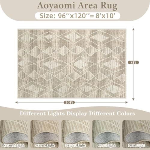 Area Rug Living Room Rugs 8x10 - Image 2