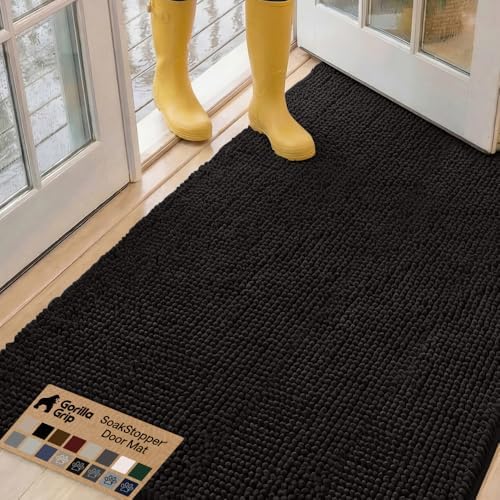 GORILLA GRIP SoakSTOPPER Indoor Door Mat by GorillaGrip