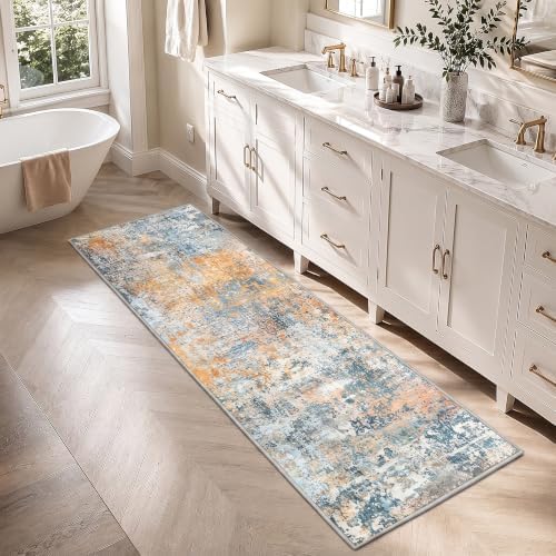 Hallway Washable Runner Rug 2x6 Soft Non Slip Carpet Runner - Image 3