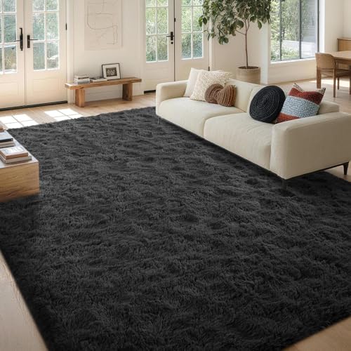 FinRèc Home 9x12 Non-Slip Fluffy Area Rugs - Image 2