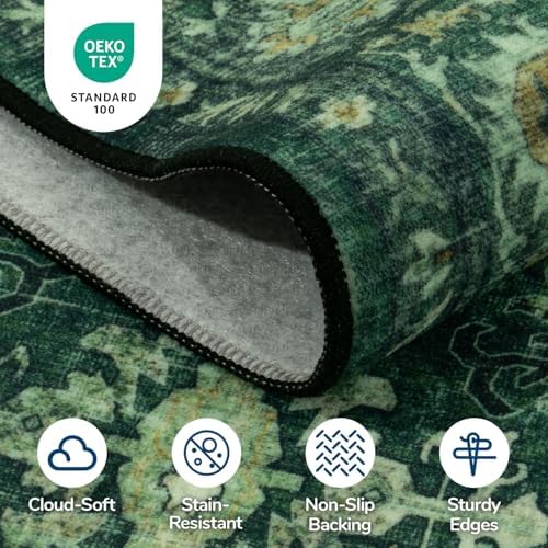 Lessymo Washable 2 x 8 Long Runner Rugs, Soft - Image 3