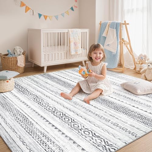 kakania Washable 10x14 Area Rug - Image 7
