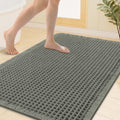 Smiry Waffle Bath Mat 40X32, Extra Soft Absorbent Bathroom Rugs by Smiry