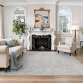 Valenrug Washable Rugs 5x7, High-Low Pile Area Rugs by Valenrug