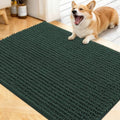 OLANLY Dog Door Mat for Muddy Paws 40x32, Ultra-Absorbent Chenille Mud Mat by OLANLY