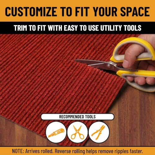 Ottomanso 4x12 Large Waterproof Floor Mat, Non-Slip Indoor Outdoor Door Mat - Image 4