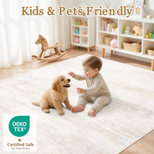 Tosuoka Washable Rug 8x10 Area Rugs - Image 5