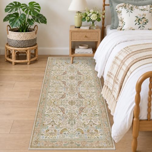 3x6 Washable Rug for Large Entryway by HazoHaus