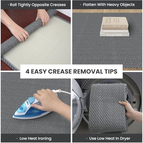 IOHOUZE Washable Runner Rug 2x5 Non Slip Runners - Image 4