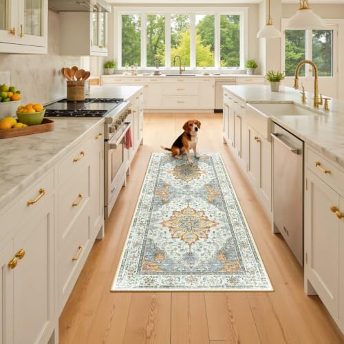 RELEANY Washable Area Rug, Runner 3'x7' - Image 2