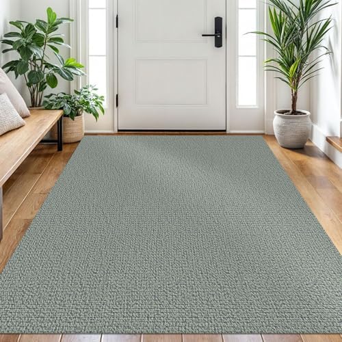 EARTHALL Washable Area Rug, Non Slip Entryway Rug, 4x6 Ft by EARTHALL