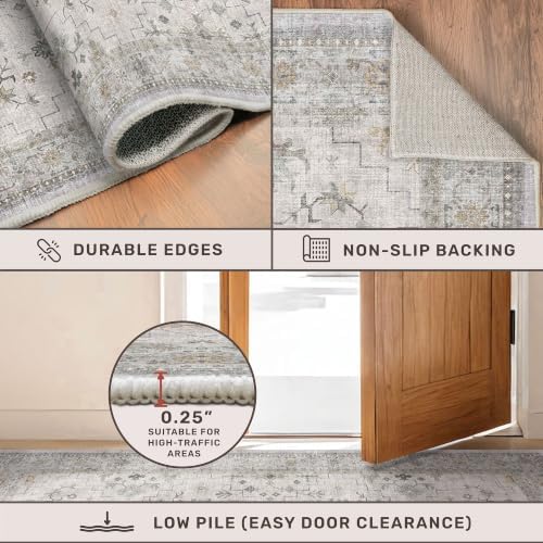 Boho Bathroom Rug 2x4 - Image 5
