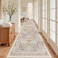 4x12 Runner Rug for Hallway, Wide Runner for Entryway by Restydon