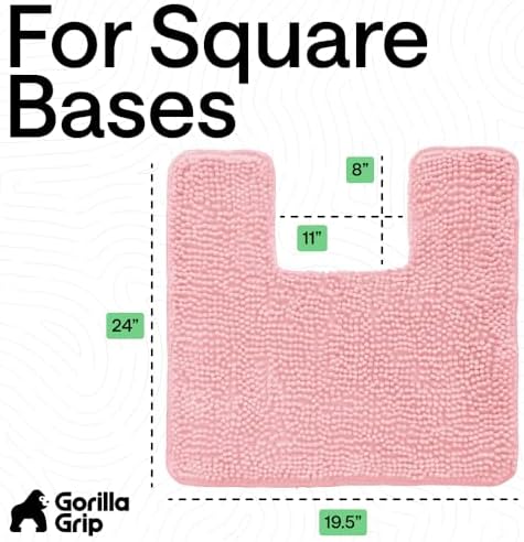 GORILLA GRIP Chenille Bath Rug Mat - Image 2