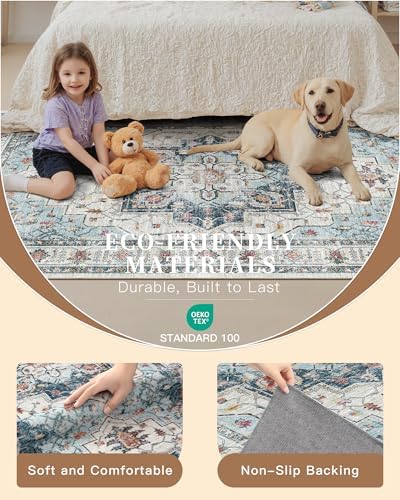 Madane Hallway Runner Rug 2'6''x12' Kitchen Runners Vintage - Image 6