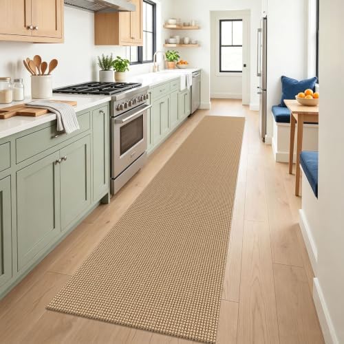 EARTHALL Woven Runner Rug 2x14 Ft Washable Runners - Image 2