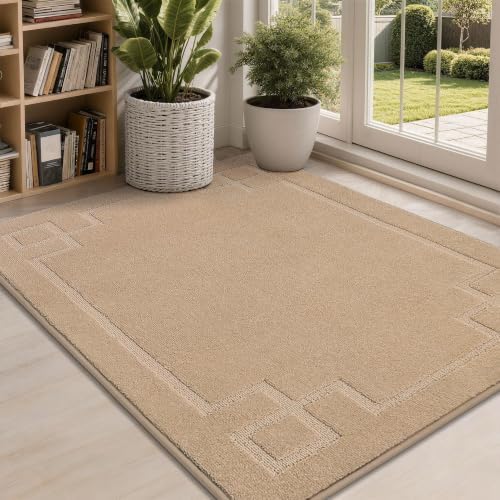 BEQHAUSE Door Mat 32" x 48", Non-Slip Door Mats Indoor Washable by BEQHAUSE