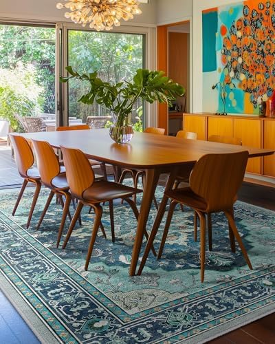 RELEANY Washable Area Rug, Large 10'x12' - Image 4